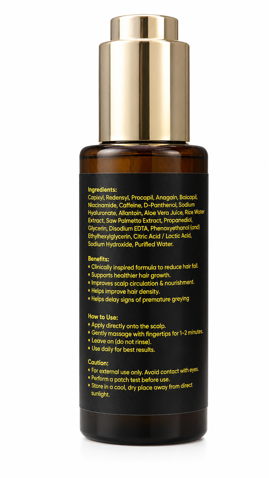 OLUVIA Hair Regrowth Serum with Redensyl & Capixyl, 50 ml