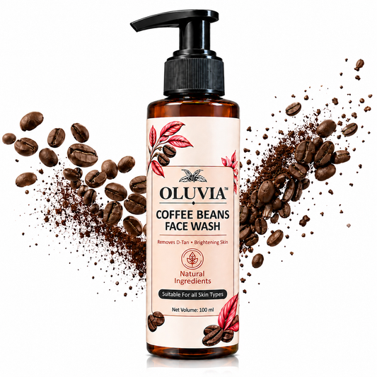 OLUVIA Coffee Beans Face Wash for Men & Women | De-Tan & Bright Skin Care